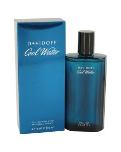 COOL WATER by Davidoff Eau De Toilette Spray 4.2 oz (Men) 125ml
