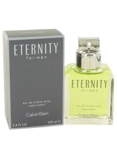 Eternity by Calvin Klein Eau De Toilette Spray 3.4 oz (Men) 100ml