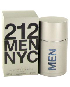 212 by Carolina Herrera Eau De Toilette Spray (New Packaging) 1.7 oz (Men) 50ml