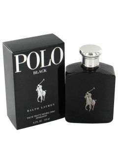 Polo Black by Ralph Lauren Eau De Toilette Spray 4.2 oz (Men) 125ml
