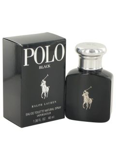 Polo Black by Ralph Lauren Eau De Toilette Spray 1.4 oz (Men) 40ml