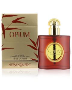 Opium Perfume By Yves Saint Laurent Eau De Parfum Spray 1 OZ (Femme) 30 ML
