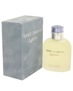 Light Blue by Dolce & Gabbana Eau De Toilette Spray 4.2 oz (Men) 125ml