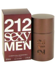 212 Sexy by Carolina Herrera Eau De Toilette Spray 1.7 oz (Men) 50ml