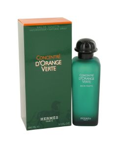 EAU D'ORANGE VERTE by Hermes Eau De Toilette Spray Concentre (Unisex) 3.4 oz (Men) 100ml