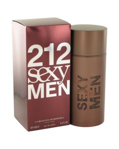 212 Sexy by Carolina Herrera Eau De Toilette Spray 3.4 oz (Men) 95ml