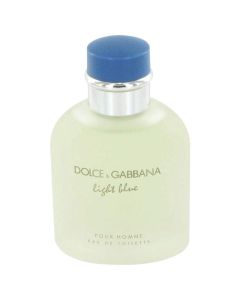 Light Blue by Dolce & Gabbana Eau De Toilette Spray (Tester) 4.2 oz (Men) 125ml