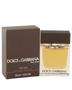 The One by Dolce & Gabbana Eau De Toilette Spray 1 oz (Men) 30ml