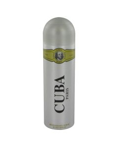 Cuba Gold Cologne By Fragluxe Deodorant Spray (unboxed) 6.7 OZ (Men) 195 ML