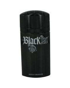 Black XS by Paco Rabanne Eau De Toilette Spray (Tester) 3.4 oz (Men) 100ml