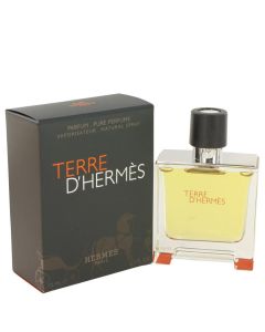 Terre D'Hermes by Hermes Pure Pefume Spray 2.5 oz (Men) 75ml