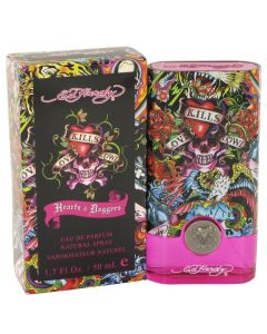 Ed Hardy Hearts & Daggers by Christian Audigier Eau De Parfum Spray 1.7 oz (Women) 50ml