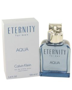 Eternity Aqua by Calvin Klein Eau De Toilette Spray 3.4 oz (Men) 100ml