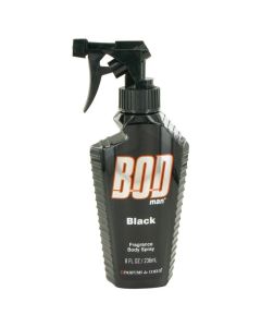 Bod Man Black by Parfums De Coeur Body Spray 8 oz (Men) 235ml