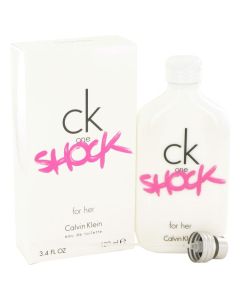 CK One Shock by Calvin Klein Eau De Toilette Spray 3.4 oz (Women) 100ml