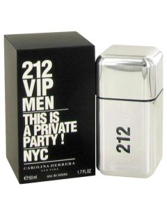 212 VIP by Carolina Herrera Eau De Toilette Spray 1.7 oz (Men) 50ml