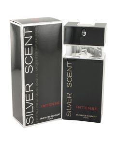 Silver Scent Intense by Jacques Bogart Eau De Toilette Spray 3.33 oz (Men)