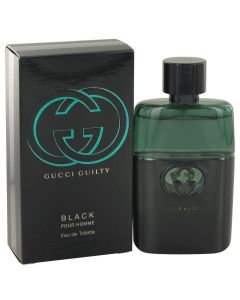 Gucci Guilty Black by Gucci Eau De Toilette Spray 1.6 oz (Men) 45ml
