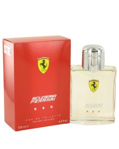 Ferrari Scuderia Red by Ferrari Eau De Toilette Spray 4.2 oz (Men) 125ml