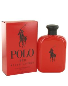 Polo Red by Ralph Lauren Eau De Toilette Spray 4.2 oz (Men) 125ml