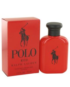 Polo Red by Ralph Lauren Eau De Toilette Spray 2.5 oz (Men) 75ml