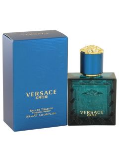 Versace Eros by Versace Eau De Toilette Spray 1 oz (Men) 30ml