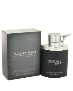 Yacht Man Black by Myrurgia Eau De Toilette Spray 3.4 oz (Men)