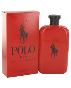 Polo Red by Ralph Lauren Eau De Toilette Spray 6.7 oz (Men) 200ml