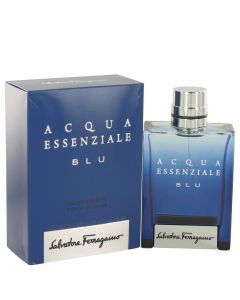 Acqua Essenziale Blu by Salvatore Ferragamo Eau De Toilette Spray 3.4 oz (Men) 100ml
