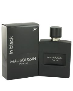 Mauboussin Pour Lui In Black by Mauboussin Eau De Parfum Spray 3.4 oz (Men) 100ml