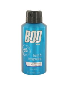 Bod Man Blue Surf by Parfums De Coeur Body spray 4 oz (Men)