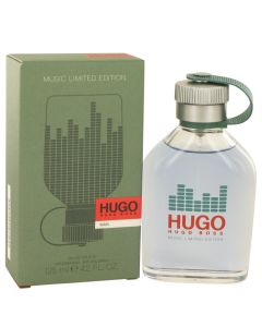 Hugo Cologne By Hugo Boss Eau De Toilette Spray (Limited Edition Music Bottle) 4.2 OZ (Men) 125 ML