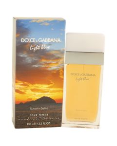 Light Blue Sunset in Salina by Dolce & Gabbana Eau De Toilette Spray 3.4 oz (Women)