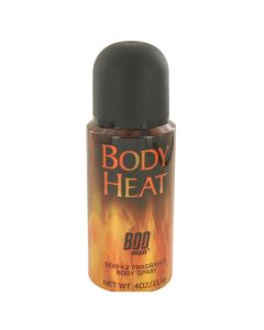 Bod Man Body Heat Sexy X2 by Parfums De Coeur Body Spray 4 oz (Men)