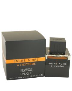 Encre Noire A L'extreme by Lalique Eau De Parfum Spray 3.3 oz (Men)