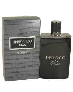 Jimmy Choo Man Intense by Jimmy Choo Eau De Toilette Spray 3.4 oz (Men)