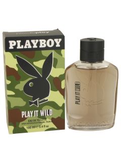 Playboy Play It Wild by Playboy Eau De Toilette Spray 3.4 oz (Men)