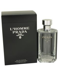 Prada L'homme by Prada Eau De Toilette Spray 3.4 oz (Men)