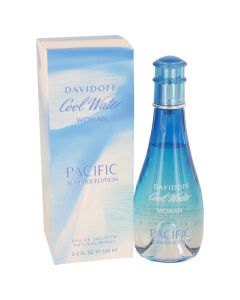 Cool Water Pacific Summer by Davidoff Eau De Toilette Spray 3.4 oz (Women)