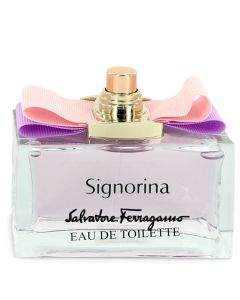 Signorina Perfume By Salvatore Ferragamo Eau De Toilette Spray (Tester) 3.4 OZ (Femme) 100 ML