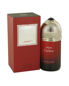 Pasha De Cartier Noire Sport by Cartier Eau De Toilette Spray 3.3 oz (Men)