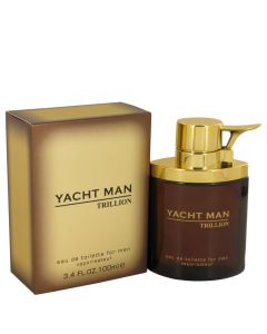 Yacht Man Trillion by Myrurgia Eau De Toilette Spray 3.4 oz (Men)