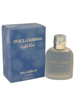 Light Blue Eau Intense by Dolce & Gabbana Eau De Parfum Spray 3.4 oz (Men)