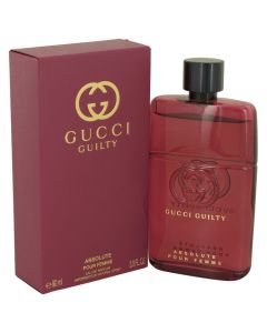 Gucci Guilty Absolute by Gucci Eau De Parfum Spray 3 oz (Women)