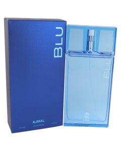 Ajmal Blu by Ajmal Eau De Parfum Spray 3 oz (Men)