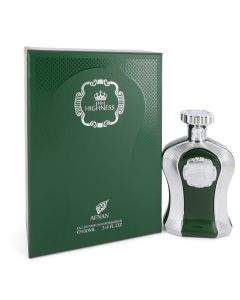 His Highness Green Cologne By Afnan Eau De Parfum Spray (Unisex) 3.4 OZ (Men) 100 ML