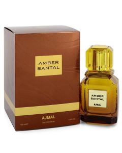 Ajmal Amber Santal by Ajmal Eau De Parfum Spray (Unisex) 3.4 oz (Women)