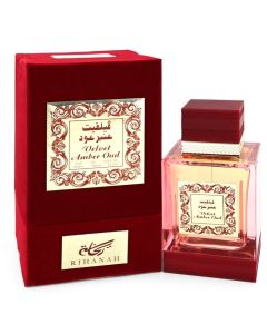 Velvet Amber Oud Perfume By Rihanah Eau De Parfum Spray 4.2 OZ (Women) 125 ML
