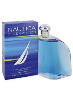 Nautica Blue Ambition Cologne By Nautica Eau De Toilette Spray 3.4 OZ (Men) 100 ML