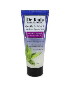 Dr Teal's Gentle Exfoliant With Pure Epson Salt by Dr Teal's Gentle Exfoliant with Pure Epsom Salt Softening Remedy with Aloe & Coconut Oil (Unisex) 6 oz (Women)